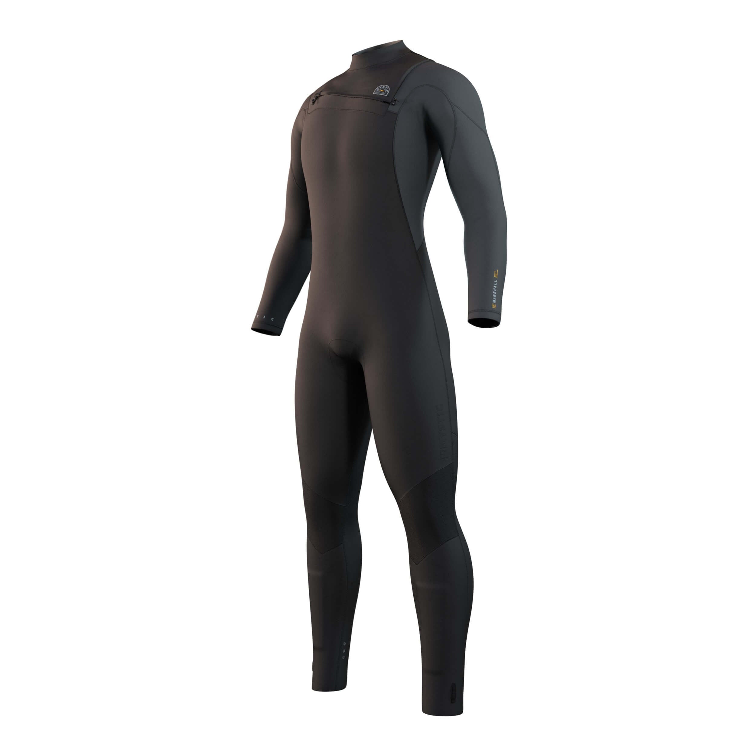 2022 Mystic Marshall 5/3 Front Zip Wetsuit - Black/Grey