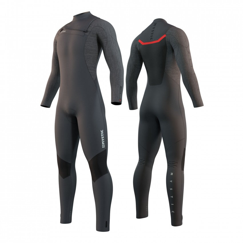 2022 Mystic Majestic 5/4 Front Zip - Grey