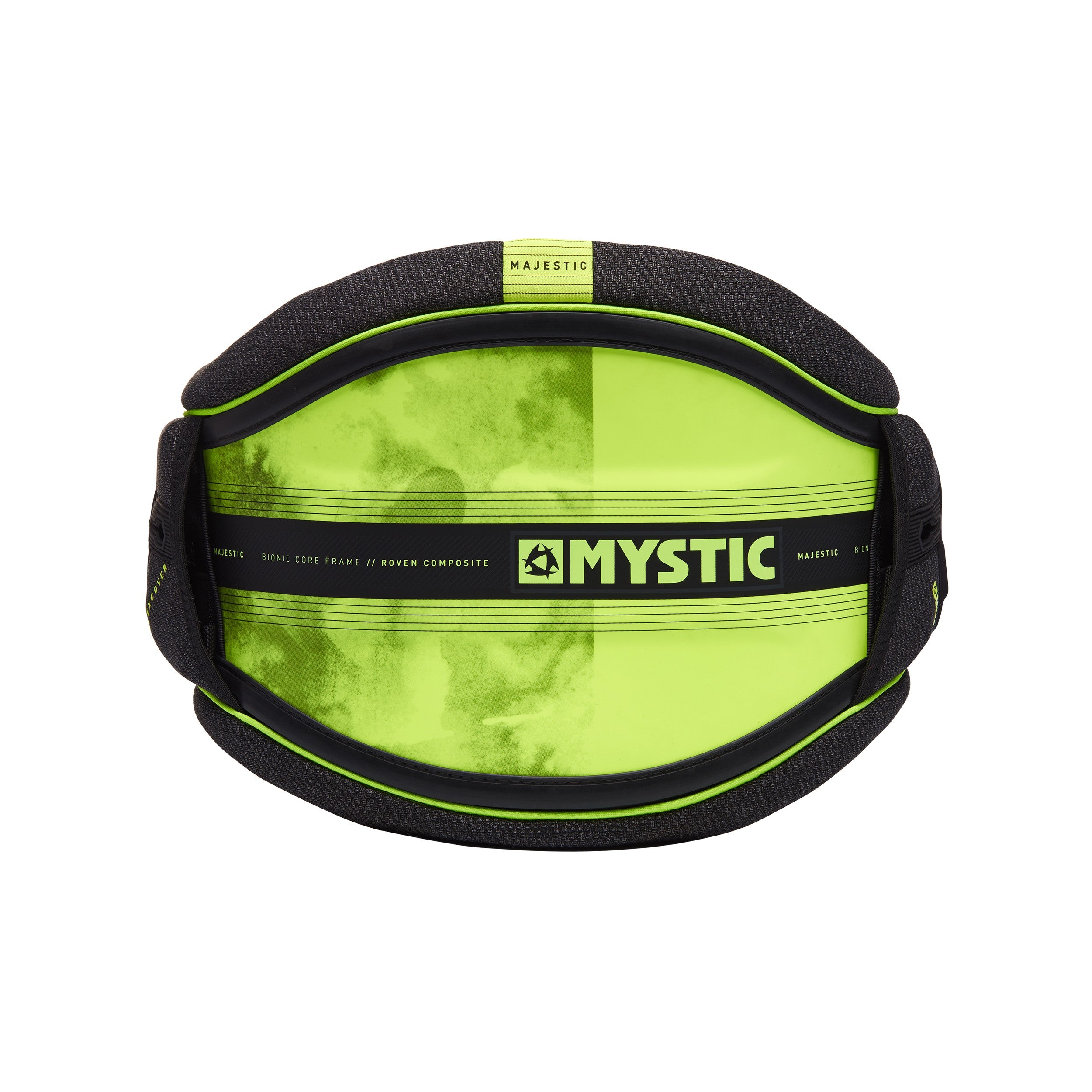 Mystic Majestic Waist Harness - Black/Lime