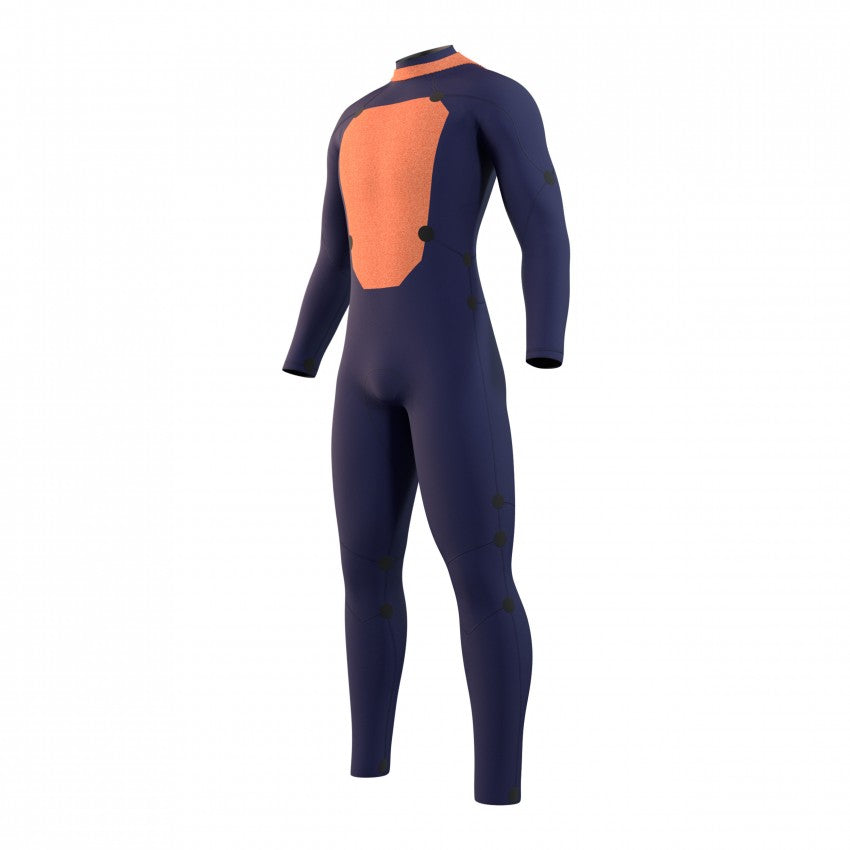 Mystic Star Women 5/3 Back Zip Full Suit: Muta Da Surf In Neoprene Con Protezioni Hex-Tech!