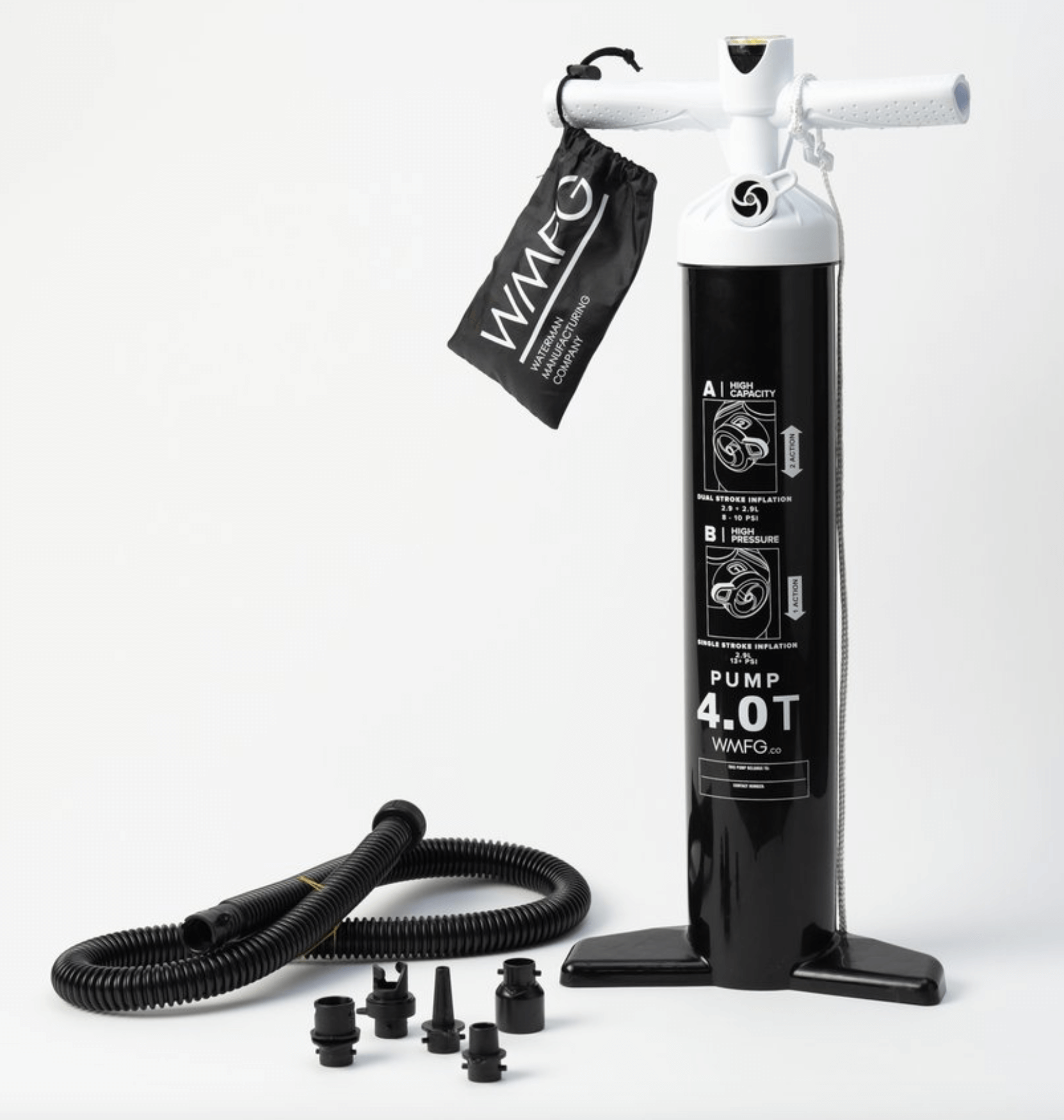 WMFG Kite Pump 4.0T - Extra Tall